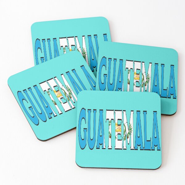 Item preview, Guatemala Font With Guatemalan Flag designed and sold by Havocgirl.