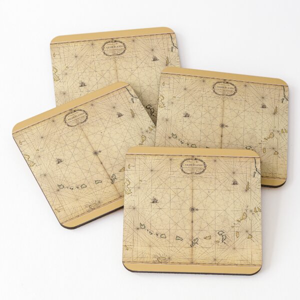 Item preview, A chart of the Caribe Ilands (1680) designed and sold by allhistory.