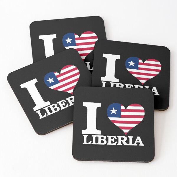 Item preview, I ❤ LIBERIA designed and sold by NattyWear.