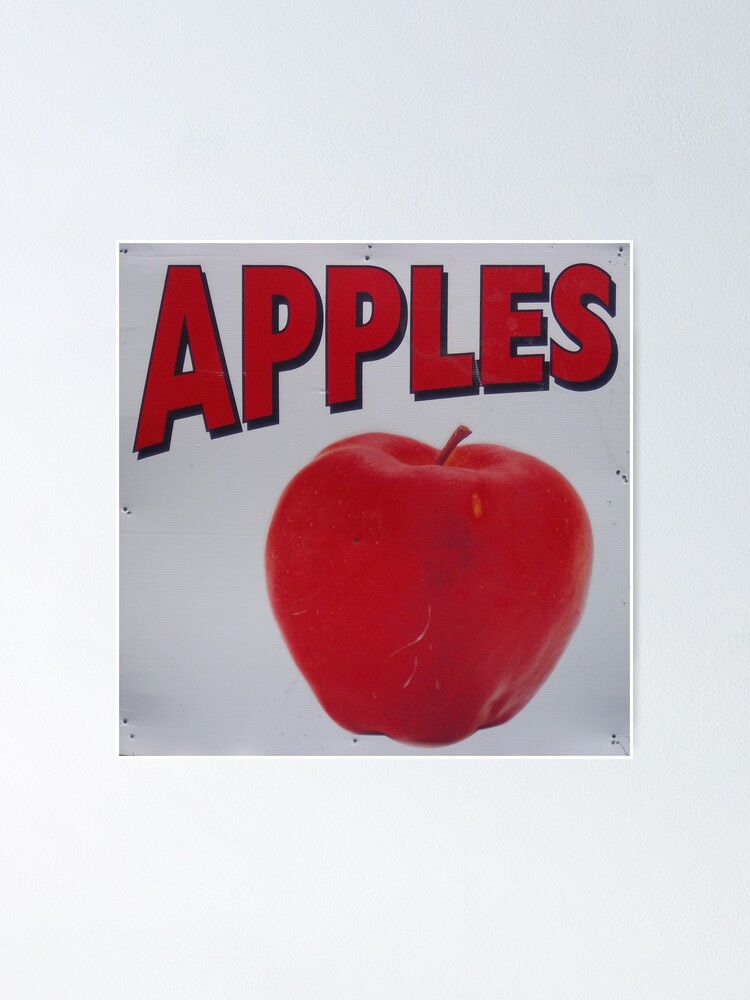 Thumbnail 1 of 3, Poster, Apples designed and sold by sdemoncada.