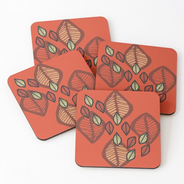 Item preview,  Red African Leaves  designed and sold by GrimalkinStudio.