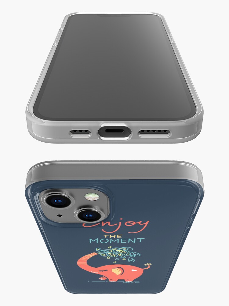 Alternate view of Enjoy the Moment iPhone Case