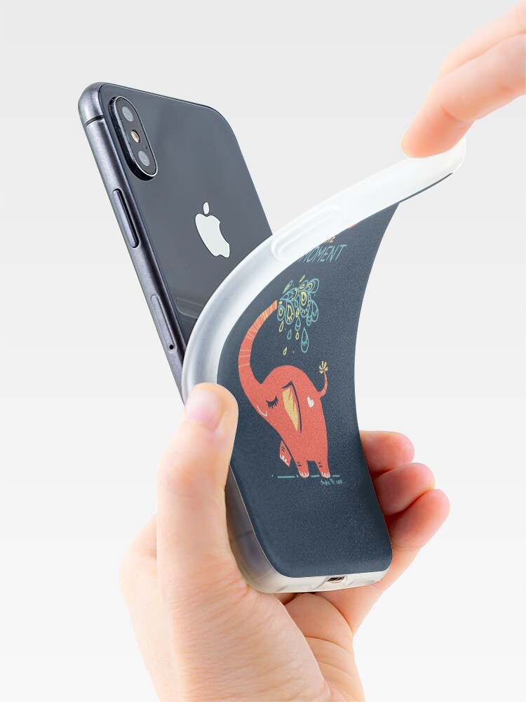 Alternate view of Enjoy the Moment iPhone Case