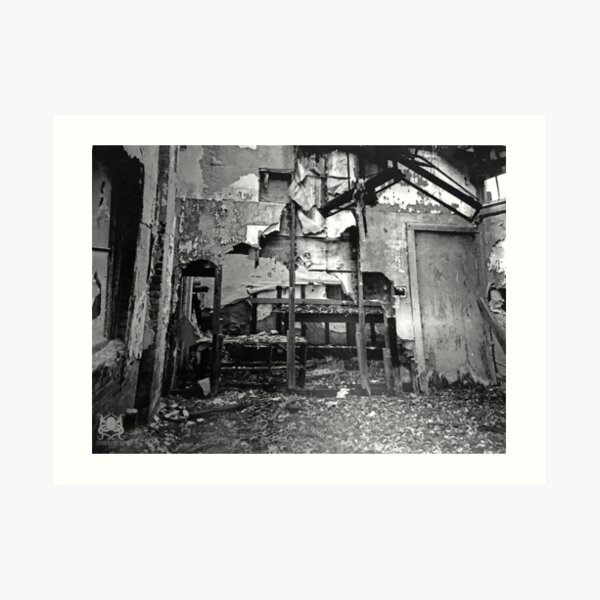 Decayed Walls Art Print