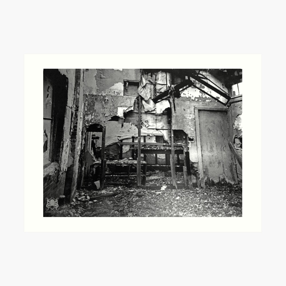 Decayed Walls Art Print
