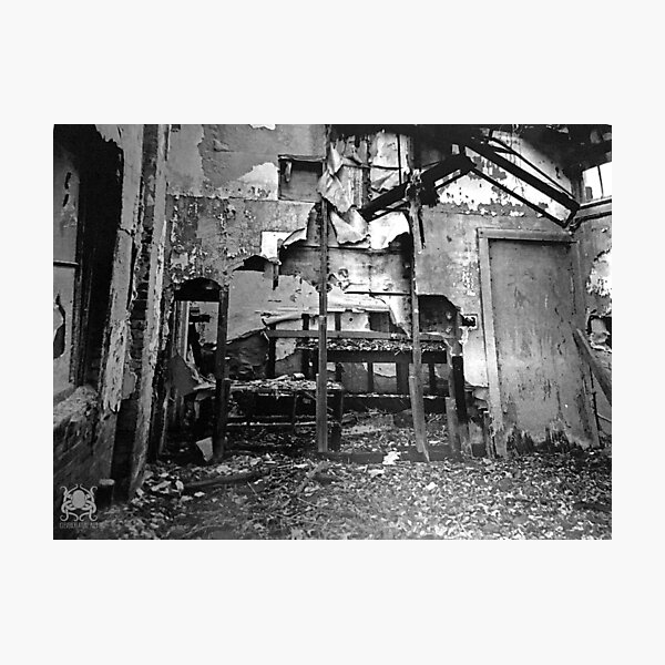 Decayed Walls Photographic Print