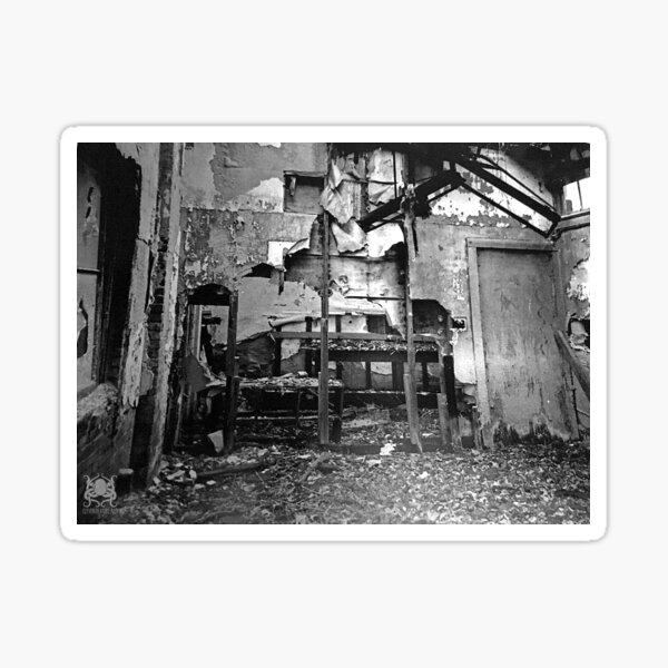 Decayed Walls Sticker