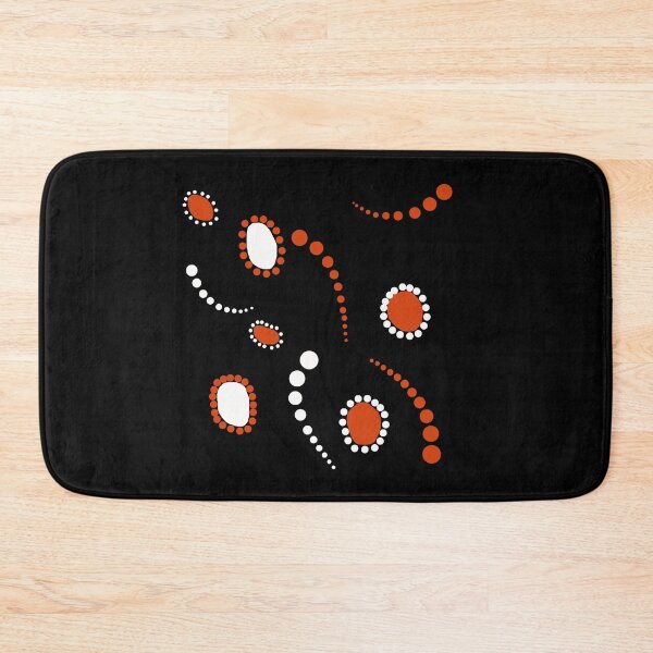 Item preview, Dreamtime In Black and Red designed and sold by GrimalkinStudio.