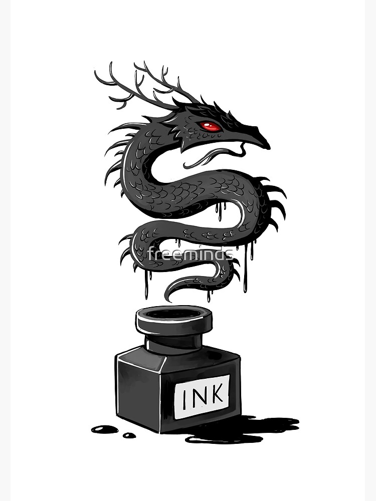 Ink Dragon by freeminds