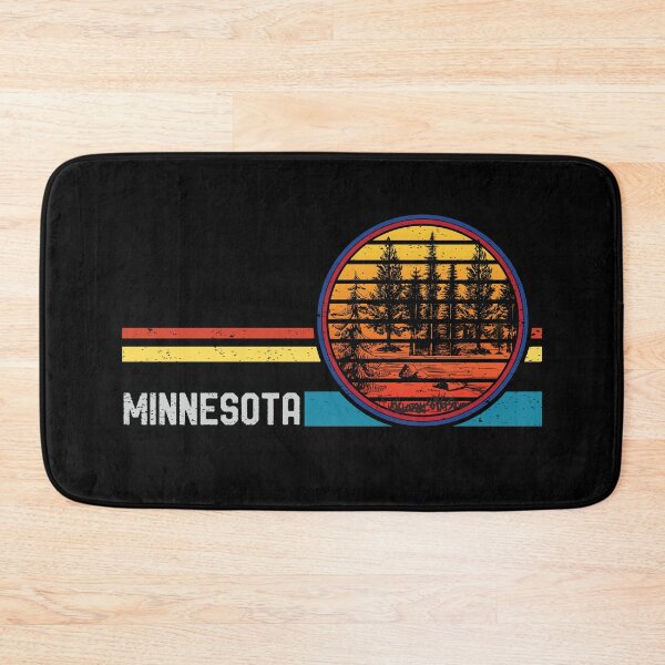 Item preview, Retro Vintage Minnesota Mn 80s Forest Lake Mountain Sunset designed and sold by mrsmitful.