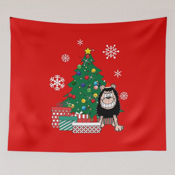 Item preview, Gnasher Around The Christmas Tree designed and sold by Nova5.