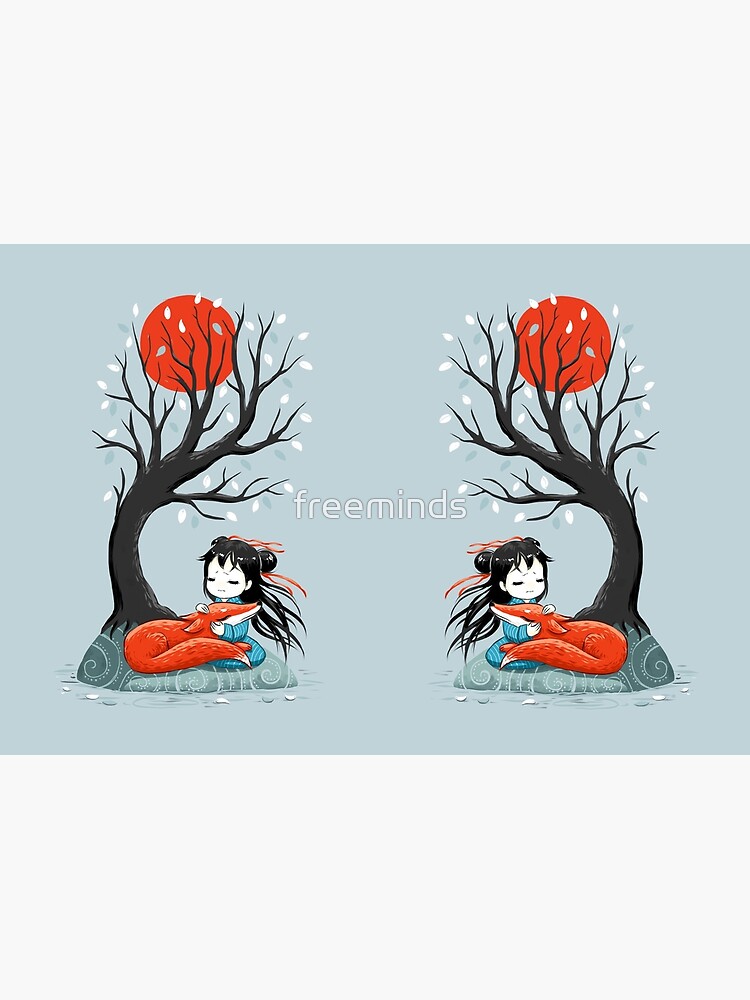 Girl and a Fox 2 by freeminds
