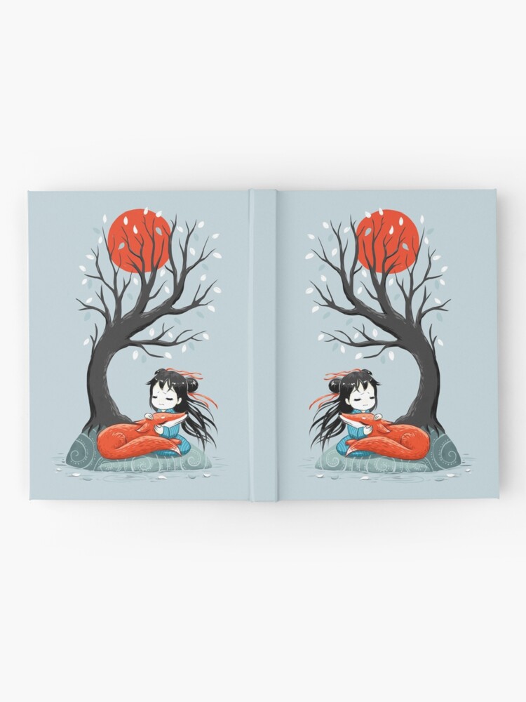 Alternate view of Girl and a Fox 2 Hardcover Journal