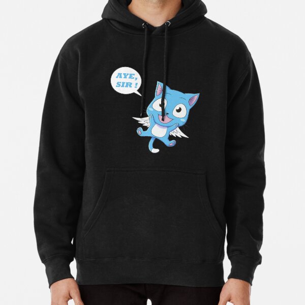 Chat bleu Sweat à capuche épais
