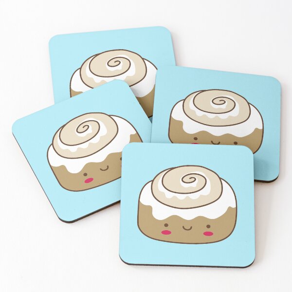 Item preview, Cute Kawaii Cinnamon Bun designed and sold by Design Minds Boutique.