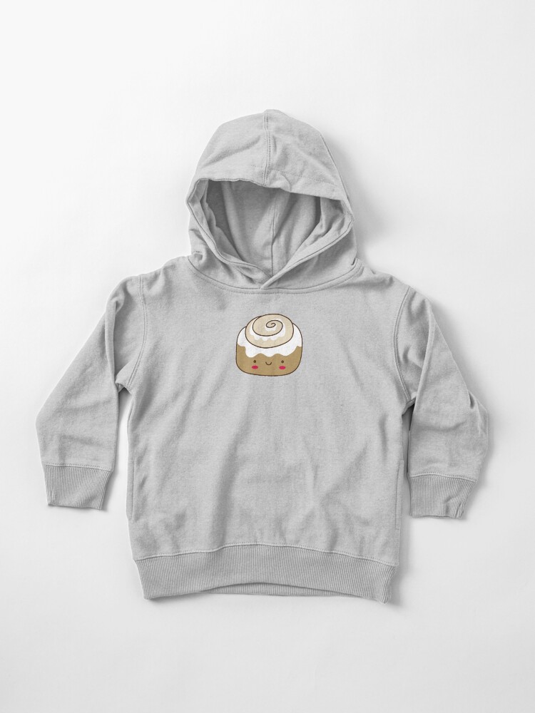 Cute Kawaii Cinnamon Bun Toddler Pullover Hoodie for Sale by designminds Redbubble