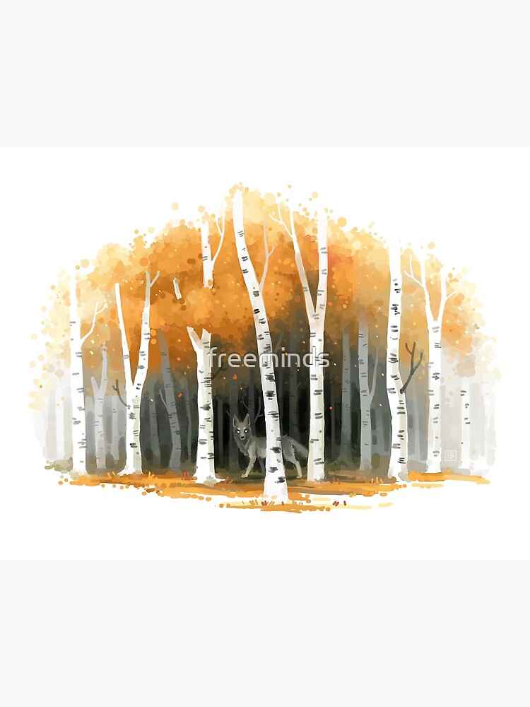 Autumn Wolf by freeminds