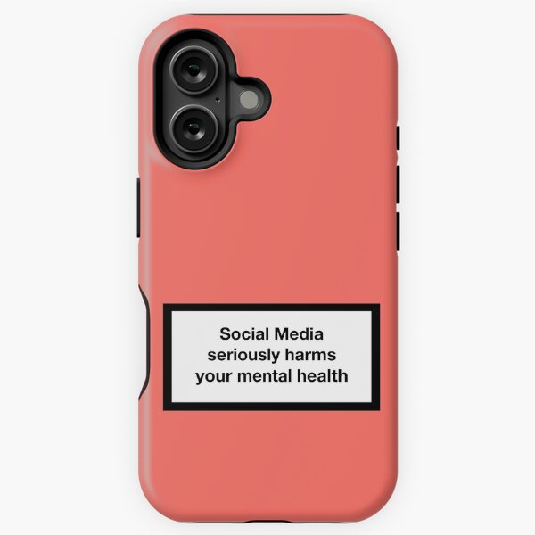 Item preview, Social media seriously harms your mental health designed and sold by asymmetrickid.