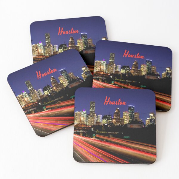 Item preview, Houston Texas City Skyline  designed and sold by mwagie.