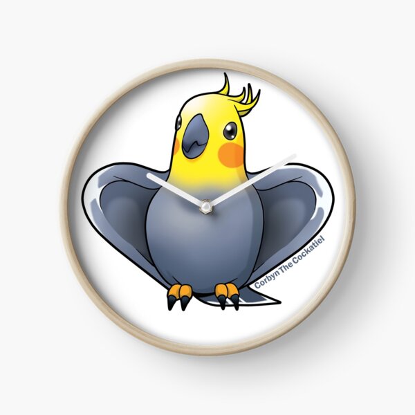Artikel-Vorschau von Corbyn Der Nymphensittich - Heart Wings, designt und verkauft von Corbyn The Cockatiel.