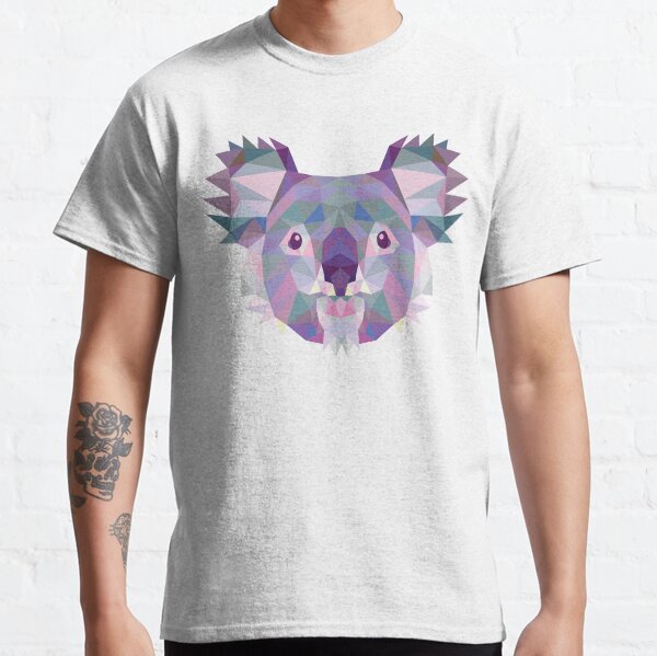 Fractal Koala Bear Classic T-Shirt
