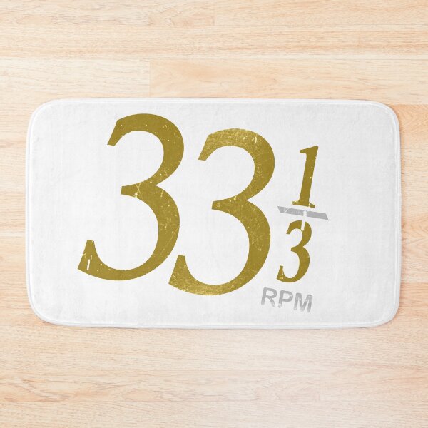 Item preview, Thirty Three and One Third RPM designed and sold by rogue-design.