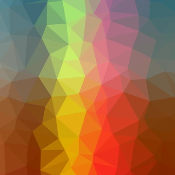 Artwork thumbnail, Colorful Triangular pattern by siwabudda