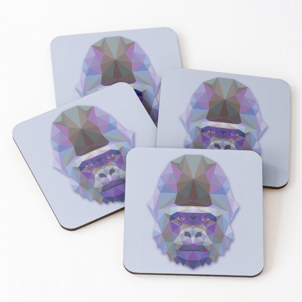 Item preview, Fractal Gorilla designed and sold by Pink Pineapple Works.