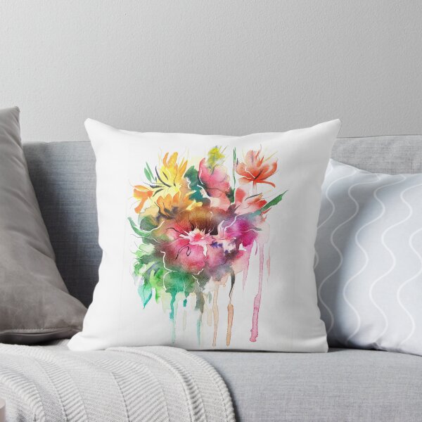 Item preview, Flowers. Watercolor illustration designed and sold by Teni.