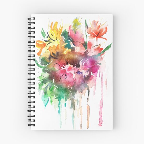 Item preview, Flowers. Watercolor illustration designed and sold by Teni.