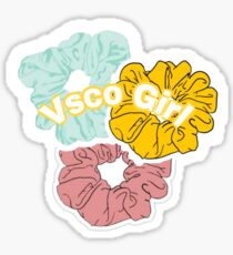 Vsco Girl Scrunchies Sticker