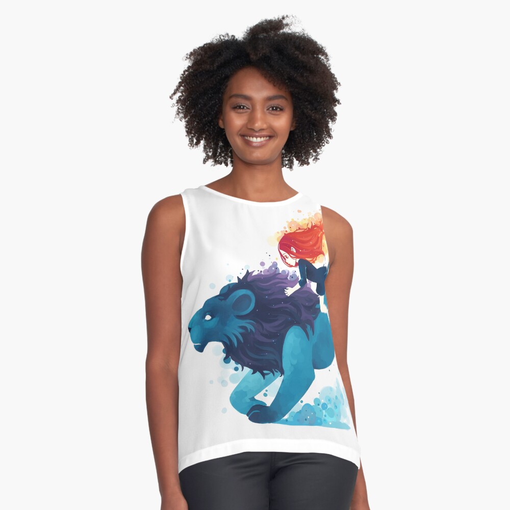 Item preview, Sleeveless Top designed and sold by freeminds.