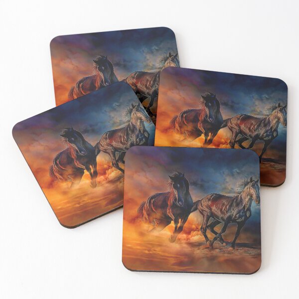 Item preview, Two Horses designed and sold by Art by Lilia.