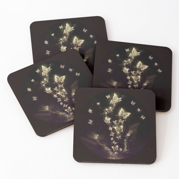 Item preview, Golden butterflies designed and sold by designchris.