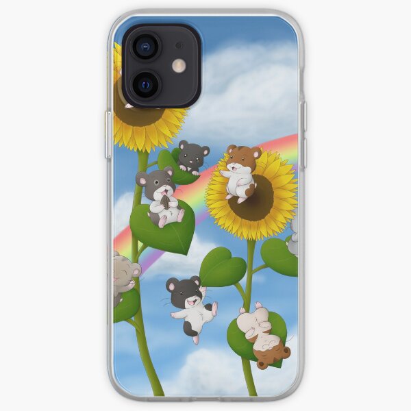 Sunflower Hamsters iPhone Soft Case