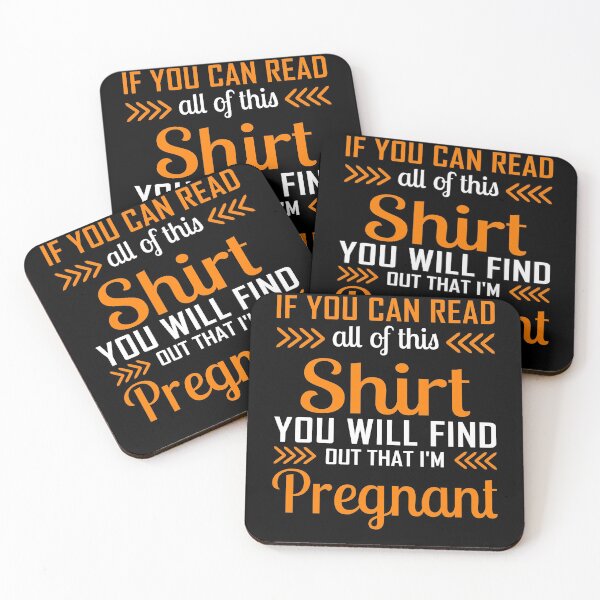 Item preview, If You Can Read This I'm Pregnant |Pregnancy Announcement| designed and sold by BiagioDeFranco.