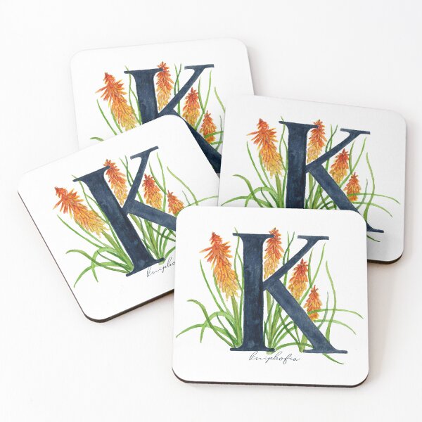 Item preview, K is for Kniphofia designed and sold by Laura Jane Kirton.
