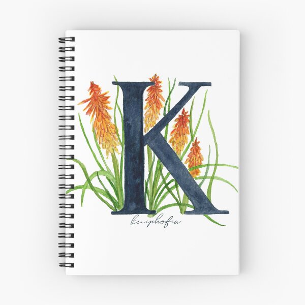 Item preview, K is for Kniphofia designed and sold by Laura Jane Kirton.