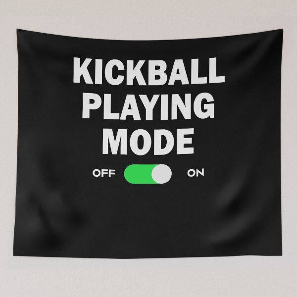 Item preview, Kickball Playing Mode On Funny|Sports| designed and sold by BiagioDeFranco.