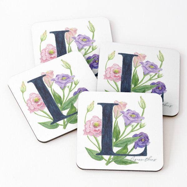 Item preview, L is for Lisianthus designed and sold by Laura Jane Kirton.