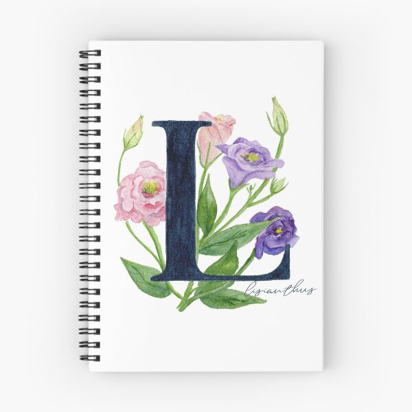 Item preview, L is for Lisianthus designed and sold by Laura Jane Kirton.