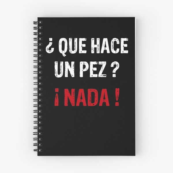 Item preview, Que Hace Un Pez? Nada! designed and sold by BiagioDeFranco.