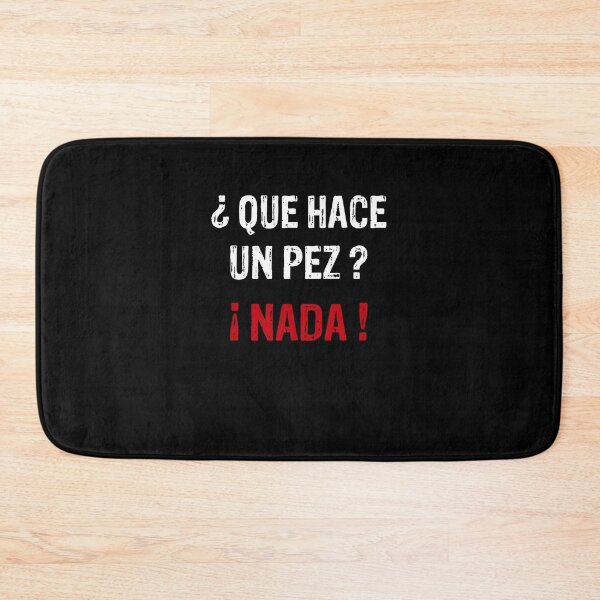 Item preview, Que Hace Un Pez? Nada! designed and sold by BiagioDeFranco.