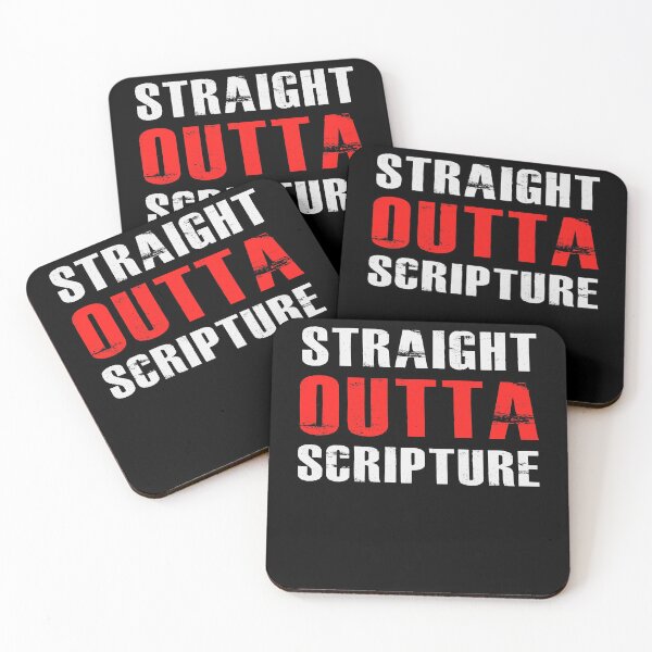 Item preview, Straight Outta Scripture |Funny|Religious|Religion|Church|Christian|Bible| designed and sold by BiagioDeFranco.