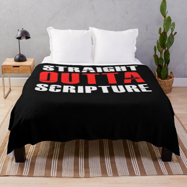 Item preview, Straight Outta Scripture |Funny|Religious|Religion|Church|Christian|Bible| designed and sold by BiagioDeFranco.