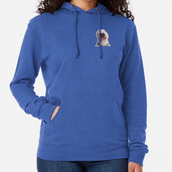 @PupperNelson: Cartoon Meme Face Lightweight Hoodie