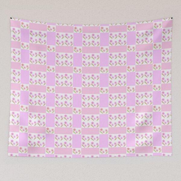 Item preview, Floral Modern Peach Lilac Quilt designed and sold by PageDesigns.
