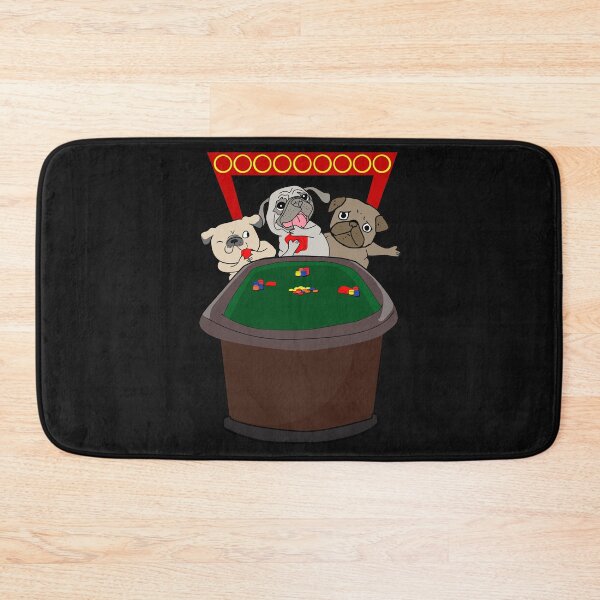 Item preview, Pug casino poker cards dogs gift shirt designed and sold by eiwo87.