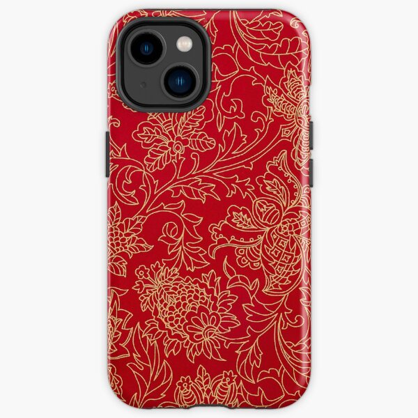 Victorian Christmas Pattern iPhone Tough Case