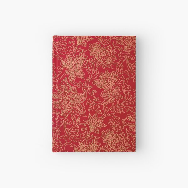 Victorian Christmas Pattern Hardcover Journal